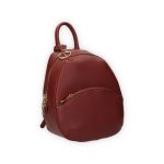 Barna színű közepes méretű ecobőr hátizsák